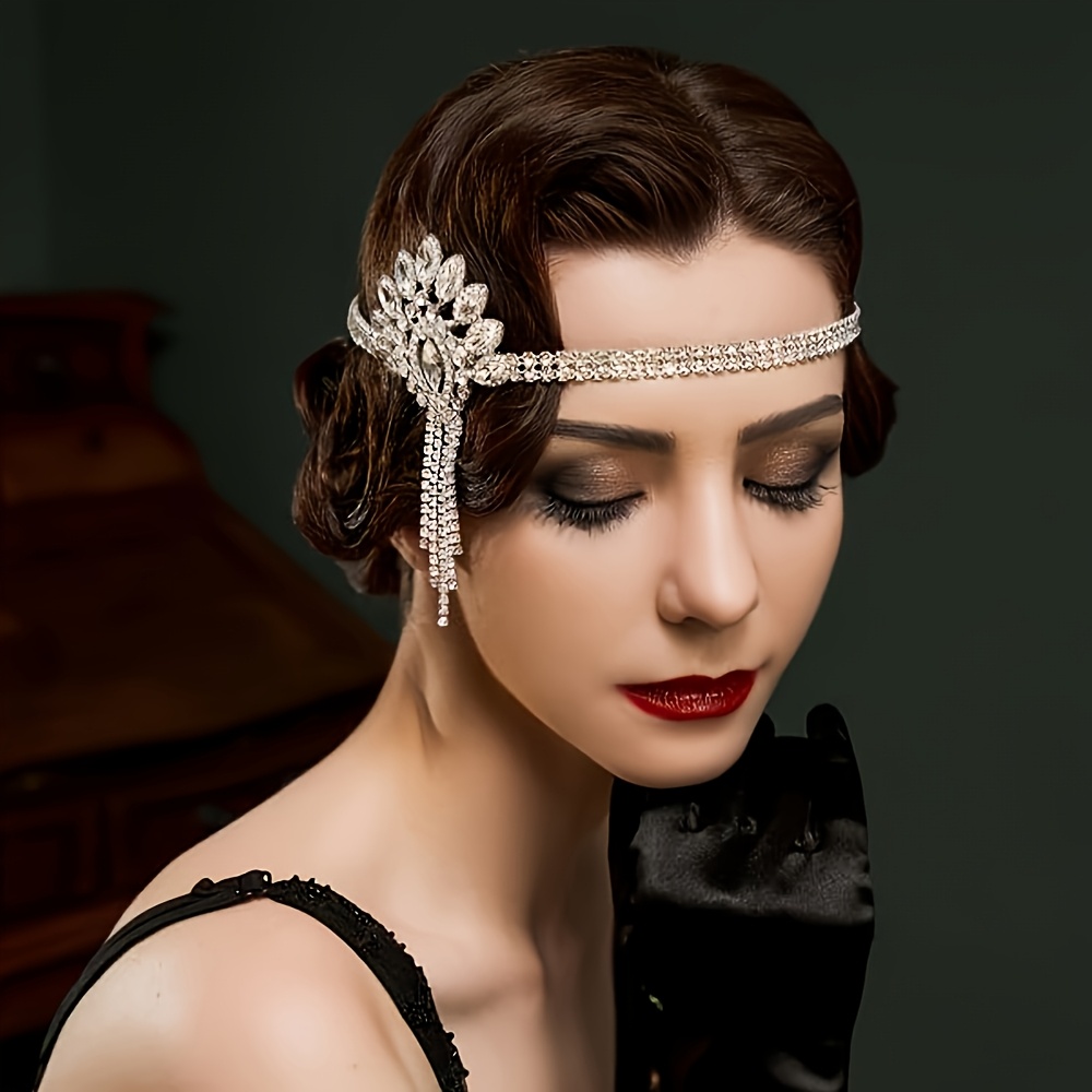 7pcs 20th Century Retro Elegant Style Jewelry Set